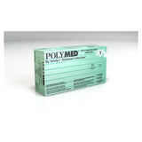 Ventyv Gloves Exam Polymed Powder-Free Latex Medium White 100/Bx, 10 BX/CA - PM103