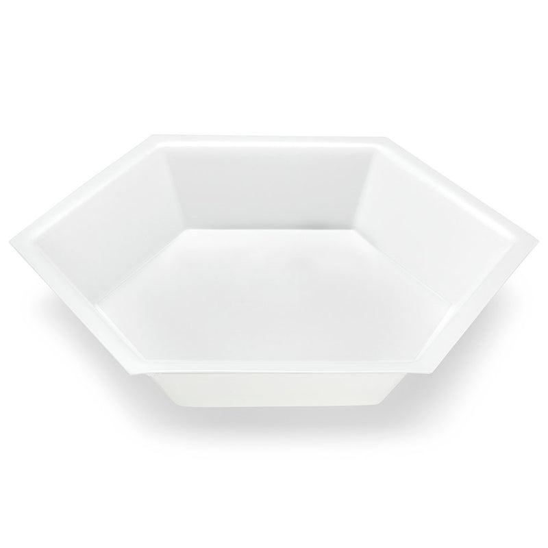 Globe Scientific Weighing Dish, Plastic, Hexagonal, Antistatic, 200mL, PS GS-3617