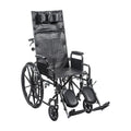 Drive Medical Silver Sport Recliner with Vinyl Upholstery