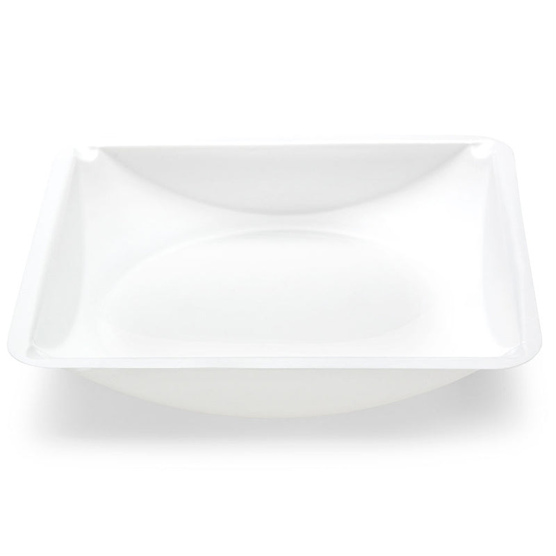 Globe Scientific Weighing Dish, Plastic, Square, Antistatic, 330mL, 140 x 140 x 25mm, PS