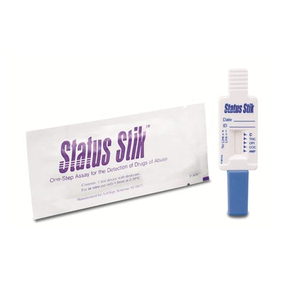 Lifesign LLC Status Stik DOA: Drugs of Abuse Test Kit 5 Panel 10/BX - 15110