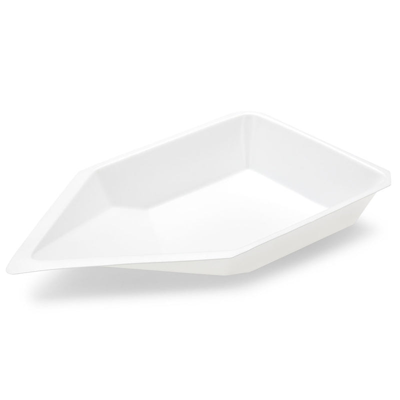 Globe Scientific Pour Boat, Anti-static, 133 x 85 x 26mm, 120ml, Square Flat Bottom