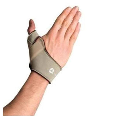 United Pacific Industries Splint Flexible Thermoskin Adult Thumb Beige Size Medium Right Each - 84264