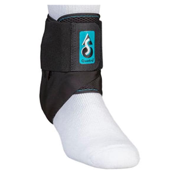 Medical Specialties Brace Stabilizer EVO Quatro Ankle Nylon Black Size Small 11-12" Universal Each - 264232