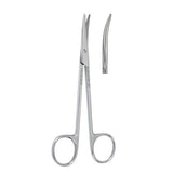 Miltex Scissors Metzenbaum Vantage 7" Blunt Smooth Curved Stainless Steel Each - Integra Miltex - V95-182