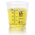 Globe Scientific 250mL Beaker, Diamond Essentials, Griffin Style, Low Form, Printed Graduations, PMP