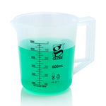 Globe Scientific Beaker with Handle, Diamond Essentials, Low Form, Printed Graduations, PP