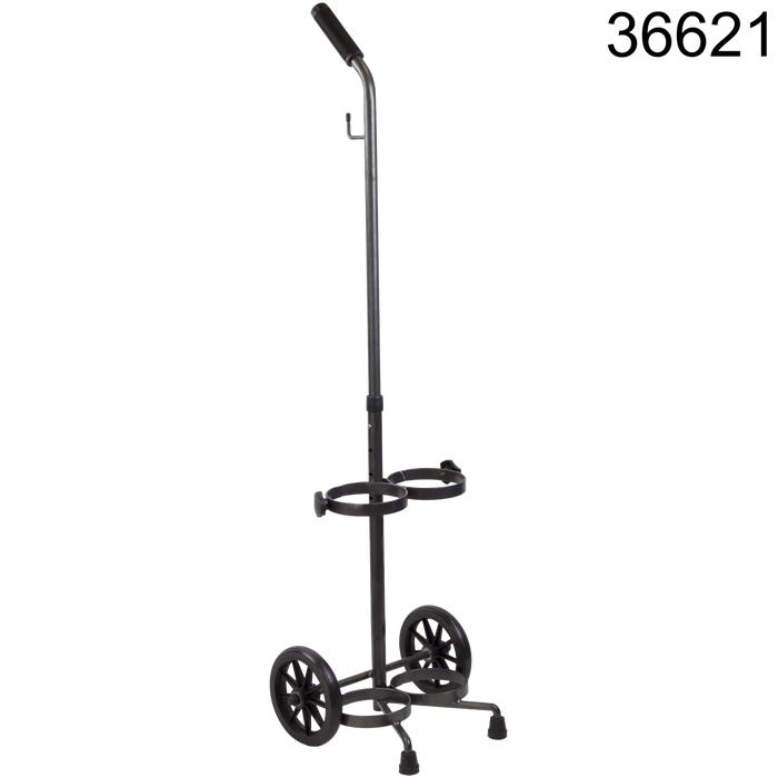 Dynarex Oxygen Tank Carts & Holder dual tank case of 1