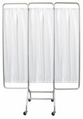 Omnimed Mobile 3 Panel Privacy Screen with Casters