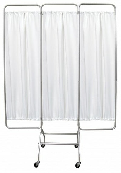 Omnimed Mobile 3 Panel Privacy Screen with Casters