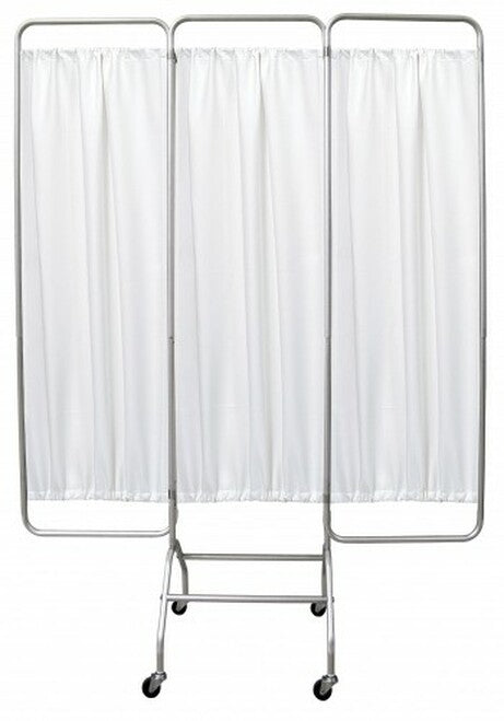 Omnimed Mobile 3 Panel Privacy Screen with Casters
