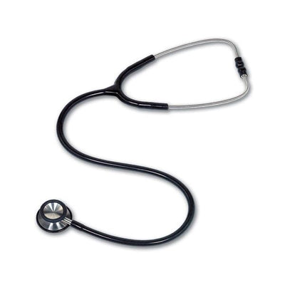 W A Baum Co Inc Stethoscope Cardiology Black Adult 31" Nonchill 2-Head Each - 2720