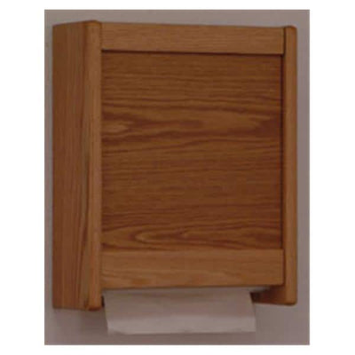 Wooden Mallet Towel Dispenser C-Fold / Multifold Wood Light Oak Each - WCT1LO