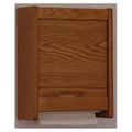 Wooden Mallet Towel Dispenser C-Fold / Multifold Medium Oak With Wtrprf Plstc Btm Pnl Each - WCT1MO