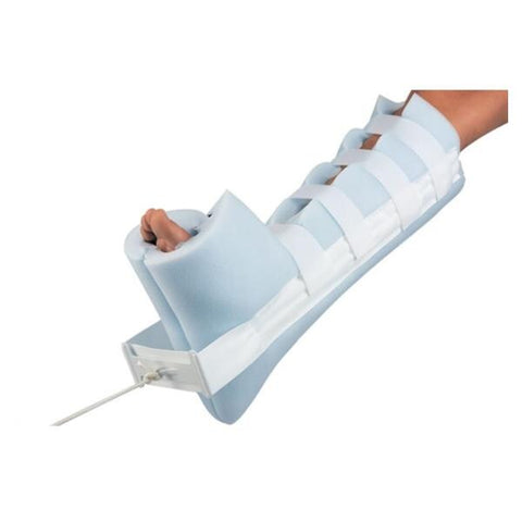 DJO, Inc Boot Traction Bucks Adult Foot Full Convoluted Foam 20x18" LtBlu Size Large Each - 79-83067
