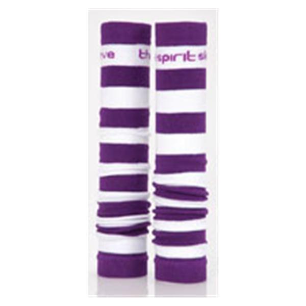 Walt USA LLC Sleeve Med Nylon / Spandex The Med Sleeve Purple / White One Size 1/Pr - SS10W263