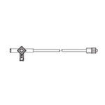 Smiths Medical ASD, Inc 4-Way Stopcock Set Medex 22" Male Luer Lock Adapter 50/Ca - MX522L