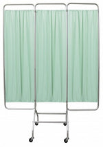 Omnimed Mobile 3 Panel Privacy Screen with Casters