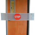 Door Sign Caution Posey Stop - Each