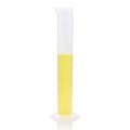 Globe Scientific 1000mL Cylinder, Measuring, Diamond Essentials, Class B, PP, Molded Graduations, tall form