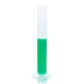Globe Scientific 500mL Cylinder, Measuring, Diamond Essentials, Class B, PP, Molded Graduations, tall form