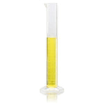 Globe Scientific 100mL and 250mL Cylinder, Measuring, Diamond Essentials, Class B, PMP, Molded Graduations, tall form