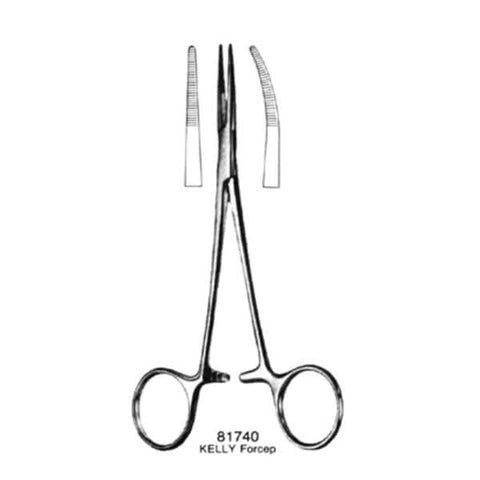 Medco Instruments Inc Forcep Kelly 5-1/2" Straight Each - 81740