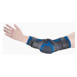 Deroyal Industries Inc Brace Hypercontrol Adult Elbow Tri-Tex Black/Blue Size 3X-Large Each - 12850010