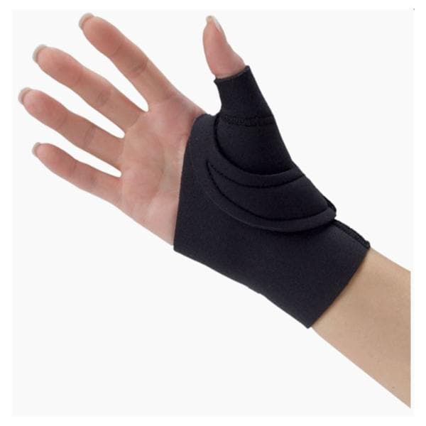 Deroyal Industries Inc Splint Wrap Comfort Cool Adult Thumb Black 6-7" Size Small Left Each - 348SL
