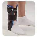 Deroyal Industries Inc Stirrup Brace Ankle Polyurethane Black/Blue Size Small 8.5" Universal Each - AB2351-00