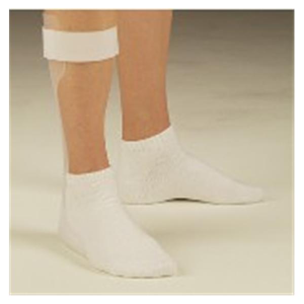 Deroyal Industries Inc Brace Orths Deluxe Ft/Ank Vlcr Strp Clsr Wht/Clr Sz M10-11.5/W11.5-13 Lg Rt Each - AF1001-03