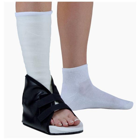 Deroyal Industries Inc Boot Cast EZ-Walk Vinyl Black 10x4.75" Size Medium Each - 2001-03
