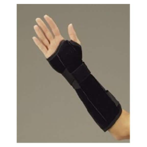 Deroyal Industries Inc Splint Adult Wrist Suede Leatherette Size 8" Medium Left Each - 12982106
