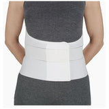 Deroyal Industries Inc Belt Premium Rib Elastic Men Three Panel White Size 8" Universal Each - 13760300