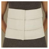 Deroyal Industries Inc Binder Compression Adult Abdominal Three Panel White 10" Universal Each - 13950000