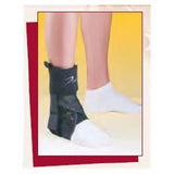 Deroyal Industries Inc Brace Sports 2 Ankle Nylon Black Size Medium 12-13" Universal Each - 15600006
