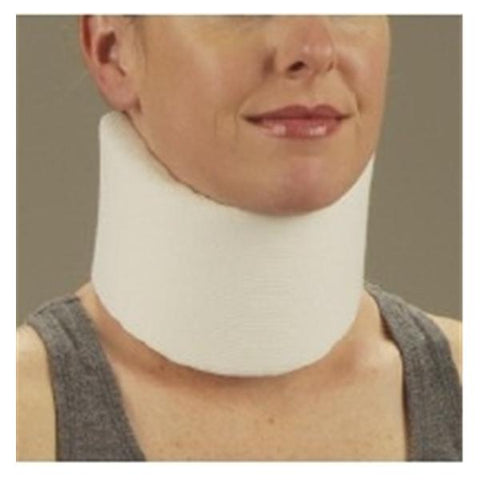 Deroyal Industries Inc Collar Deluxe Surpentine Adult Cervical Foam White Each - 26103