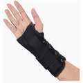 Deroyal Industries Inc Splint Wrist/Forearm Leatherette Black Size 8" Small Left Each - 5023-07