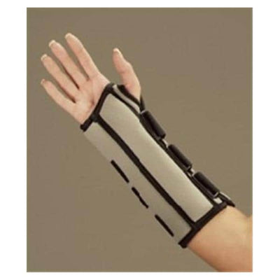 Deroyal Industries Inc Splint Support Wrist/Forearm White/Gray Size 8" Universal Each - 5066-93