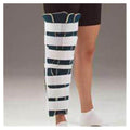 Deroyal Industries Inc Immobilizer Superlite Knee Foam/Canvas White Size 12" Each - 7091-50