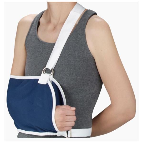Deroyal Industries Inc Immobilizer Sling Shoulder Canvas/Foam Navy Size X-Large Universal Each - 9002-05