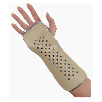 Deroyal Industries Inc Splint Youth Wrist/Forearm Aluminum Tan Size Medium Left Each - 9101-05