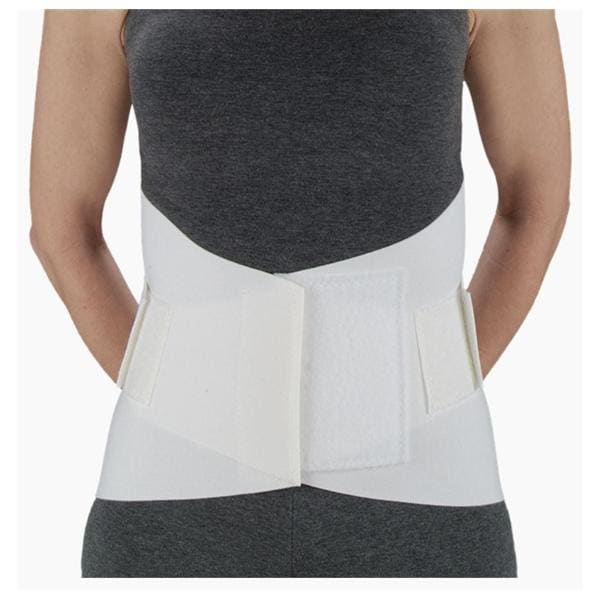 Deroyal Industries Inc Support Criss-Cross Adult Lumbar Sacral Elastic White Size Medium/Large Each - 13850067