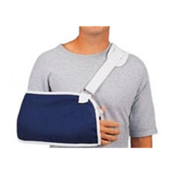 Deroyal Industries Inc Sling Immobilizer Custom Arm Canvas Navy Size Large Each - 8002-04