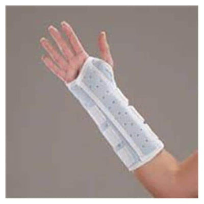 Deroyal Industries Inc Splint Support Wrist/Forearm Foam White/Gray Size 8" Universal Each - 5066-83