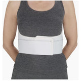 Deroyal Industries Inc Belt Premium Rib Elastic Women Two Panel White Size 6" Small Each - 13790405