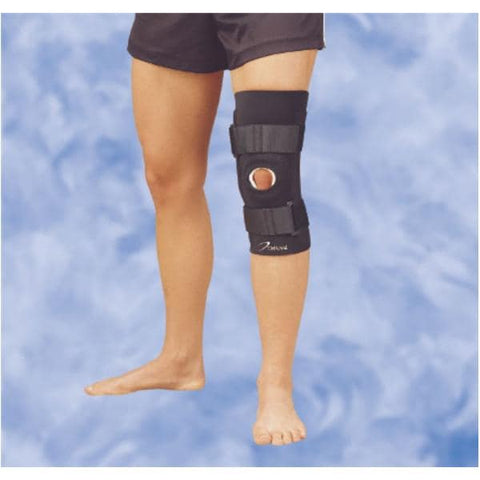 Deroyal Industries Inc Support Compression Knee Neoprene Black Size Medium Each - NE7746-73
