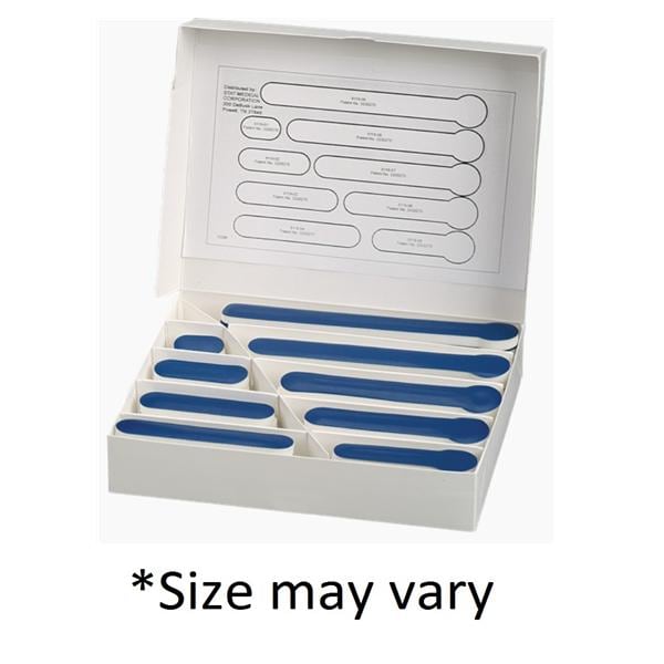 Deroyal Industries Inc Splint Support Plastalume Finger Blue 4.25" 12/Bx - 9119-06