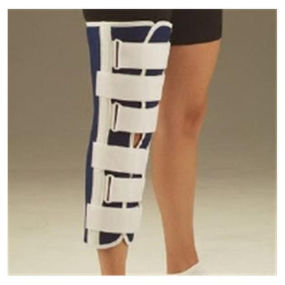 Deroyal Industries Inc Immobilizer Sized Adult Knee Canvas Blue Size 19" X-Large Each - 1040197