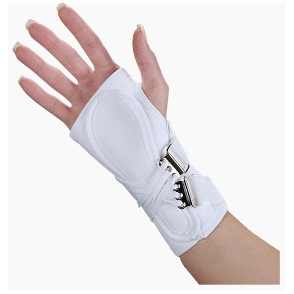Deroyal Industries Inc Splint Wrist Canvas White Size 6" Medium Right Each - 5017-03
